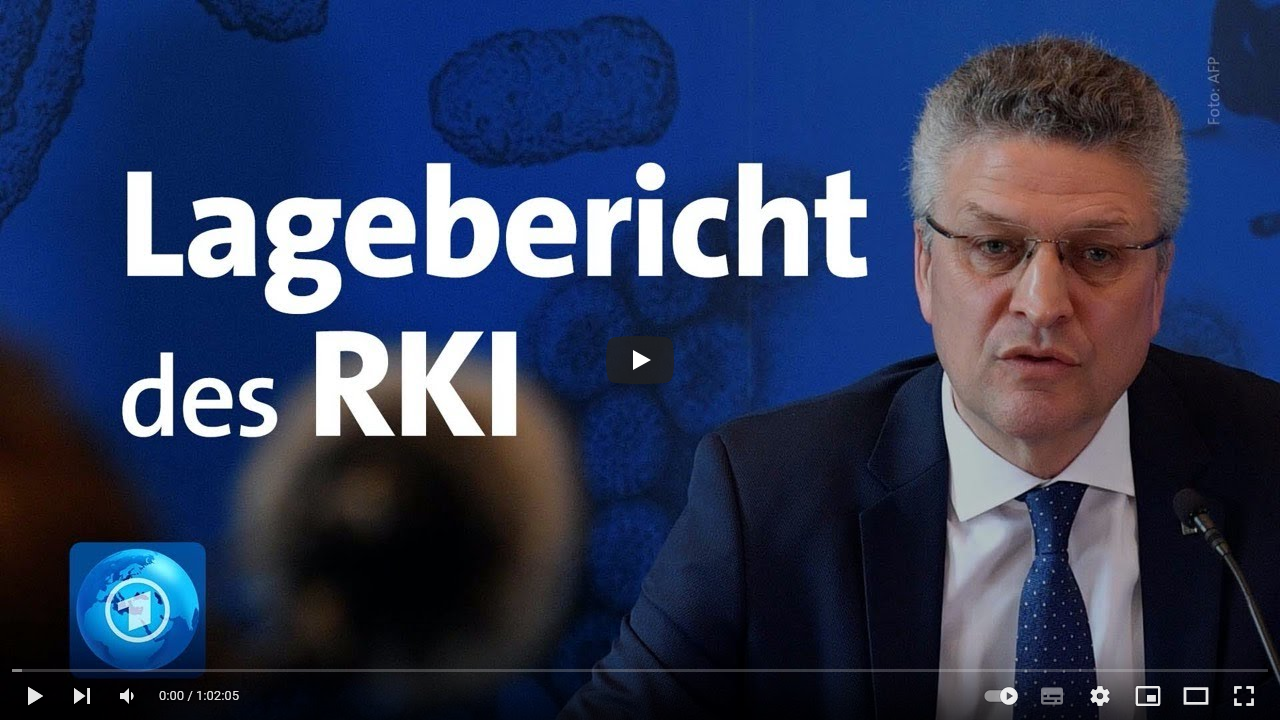 Tagesschau: Lagebericht des Robert Koch-Instituts | 28. Juli 2020